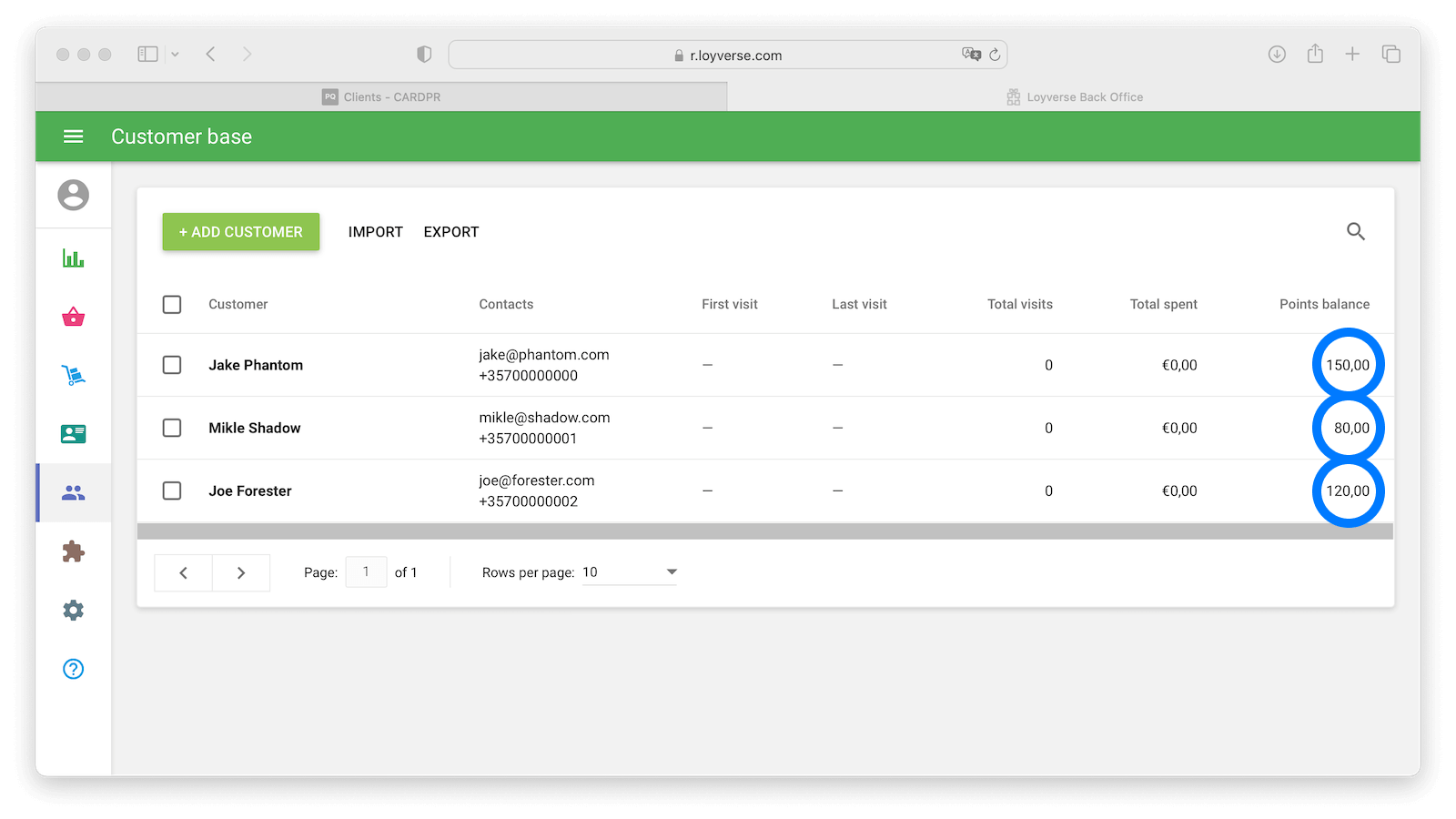 Update wallet pass balance in any CRM