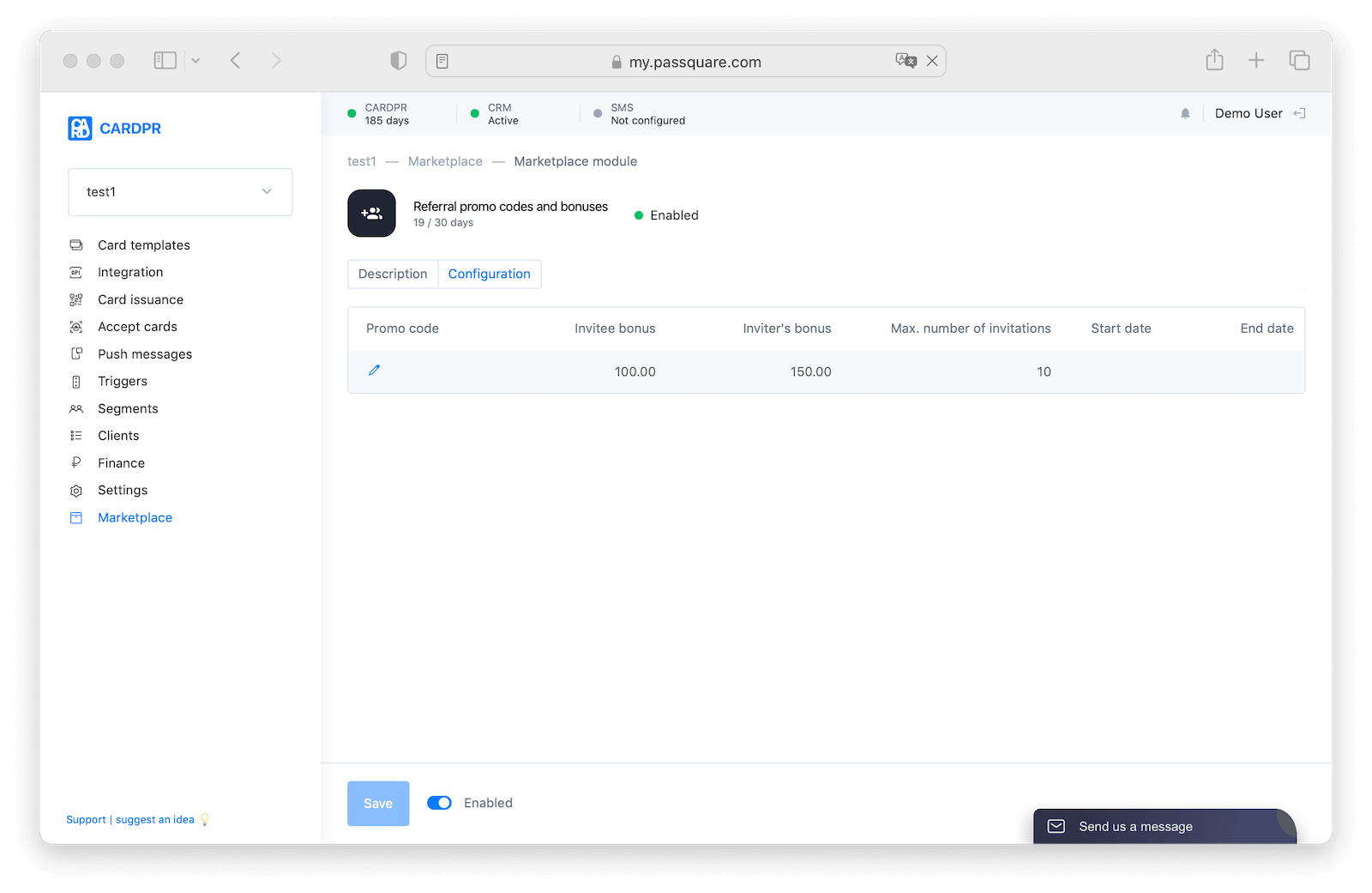 Referral promo codes and bonuses for Apple Wallet Passes and Google Wallet Passes