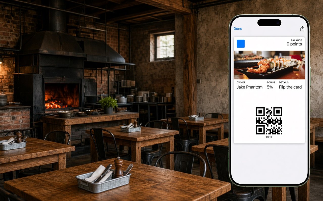 Wallet Passes for a BBQ restaurant