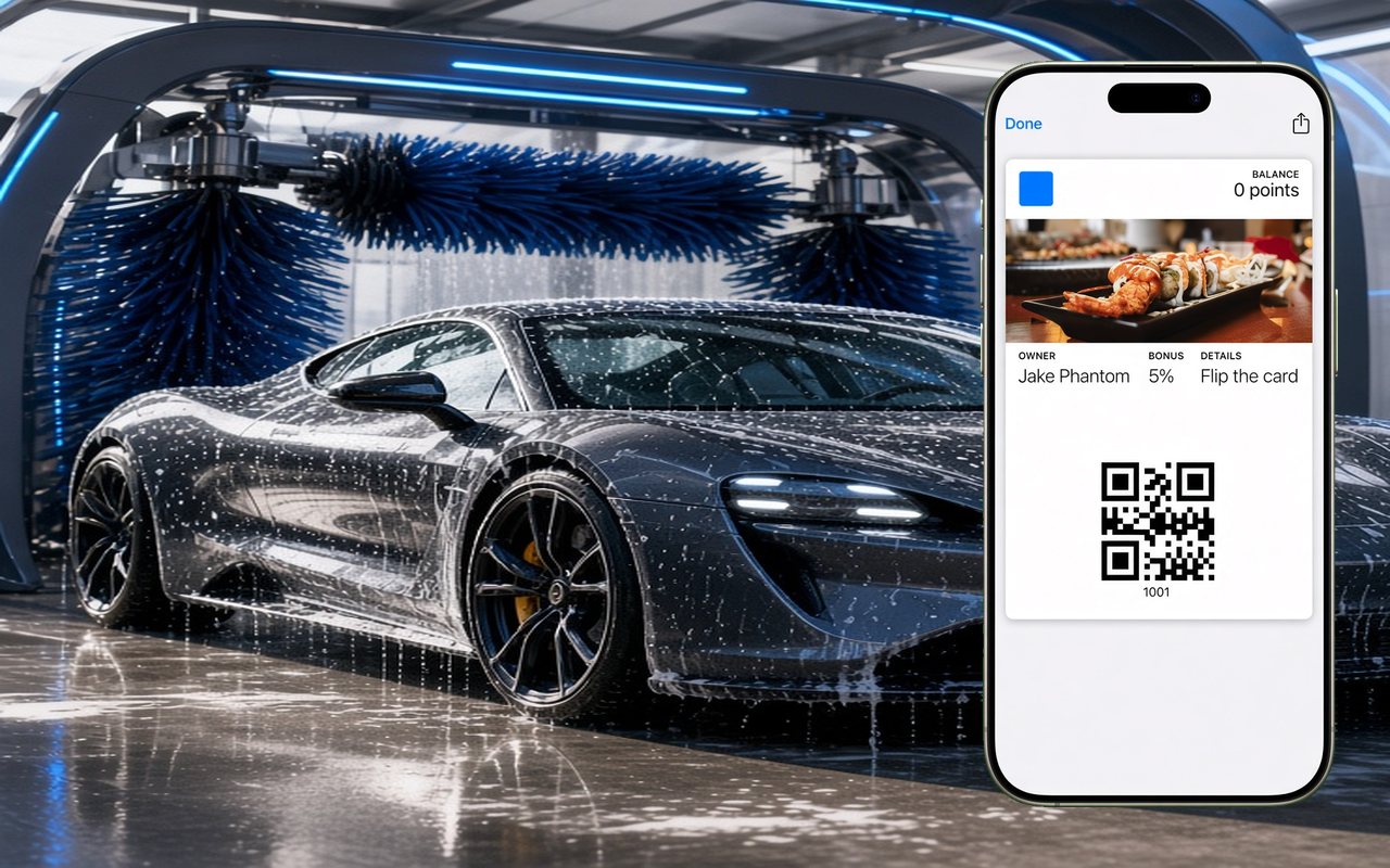 Wallet Passes for a car wash