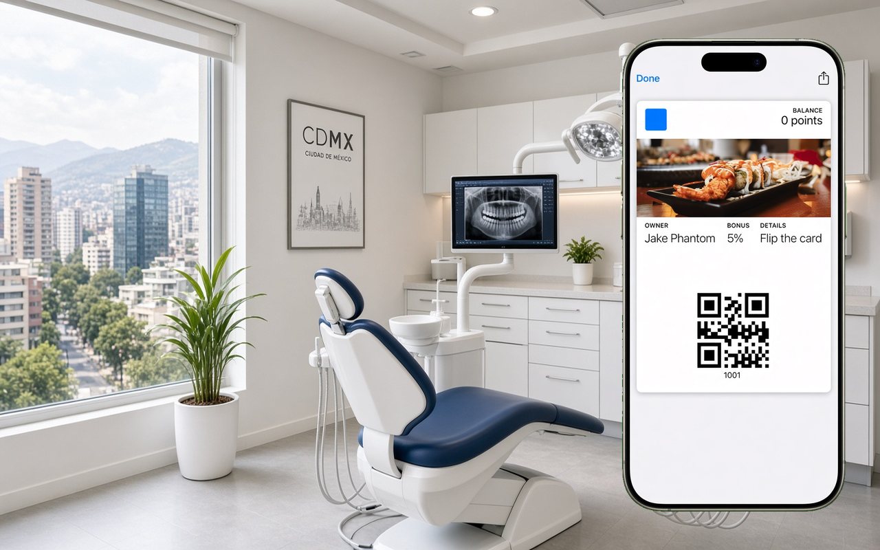 Wallet Passes for a dental clinic