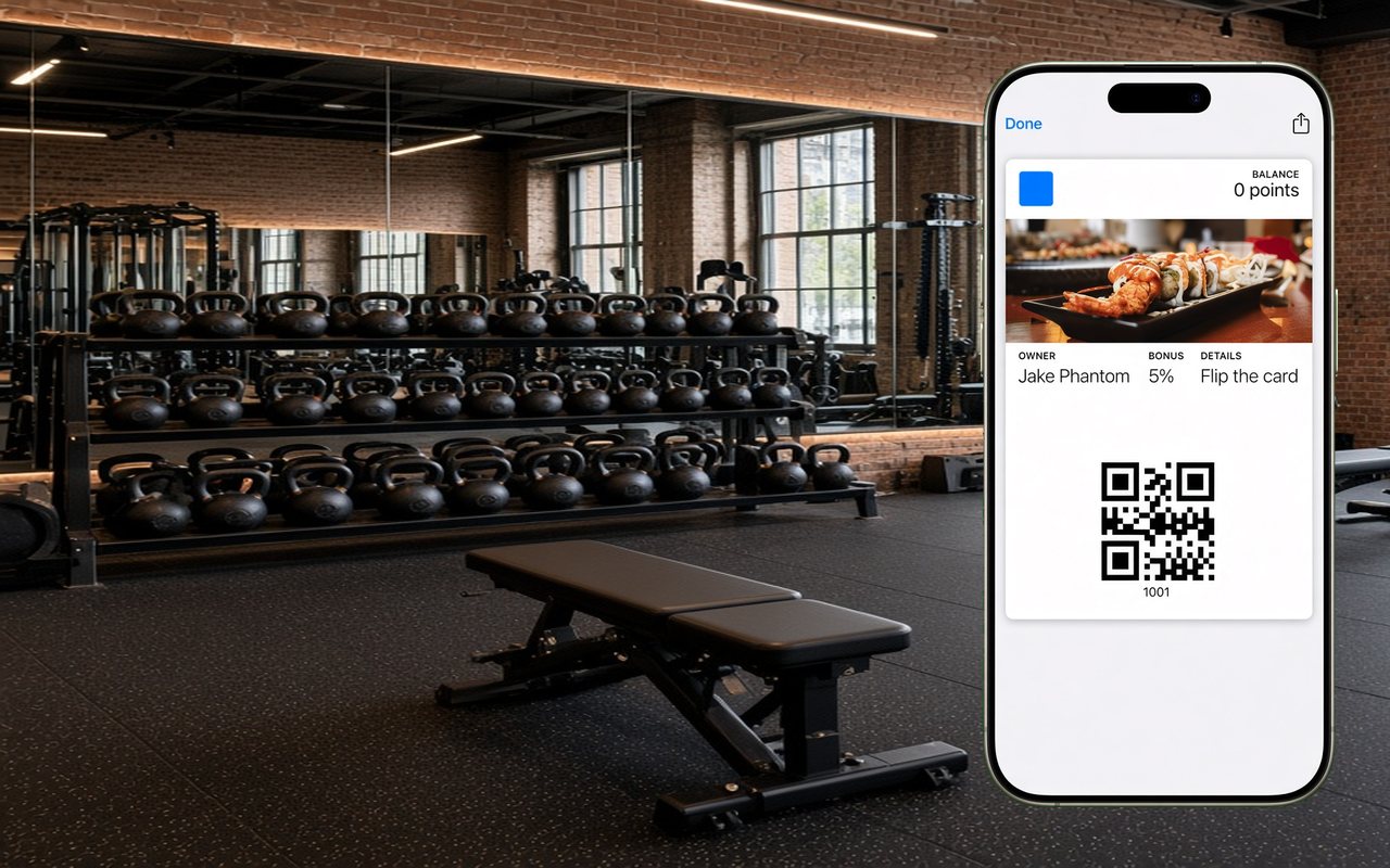 Wallet Passes for a fitness club