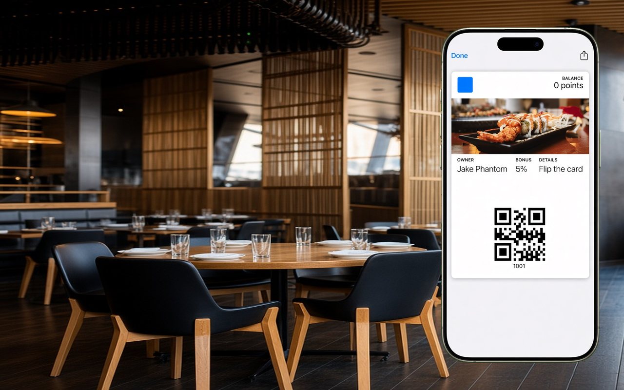 Wallet Passes for a cafe and restaurant