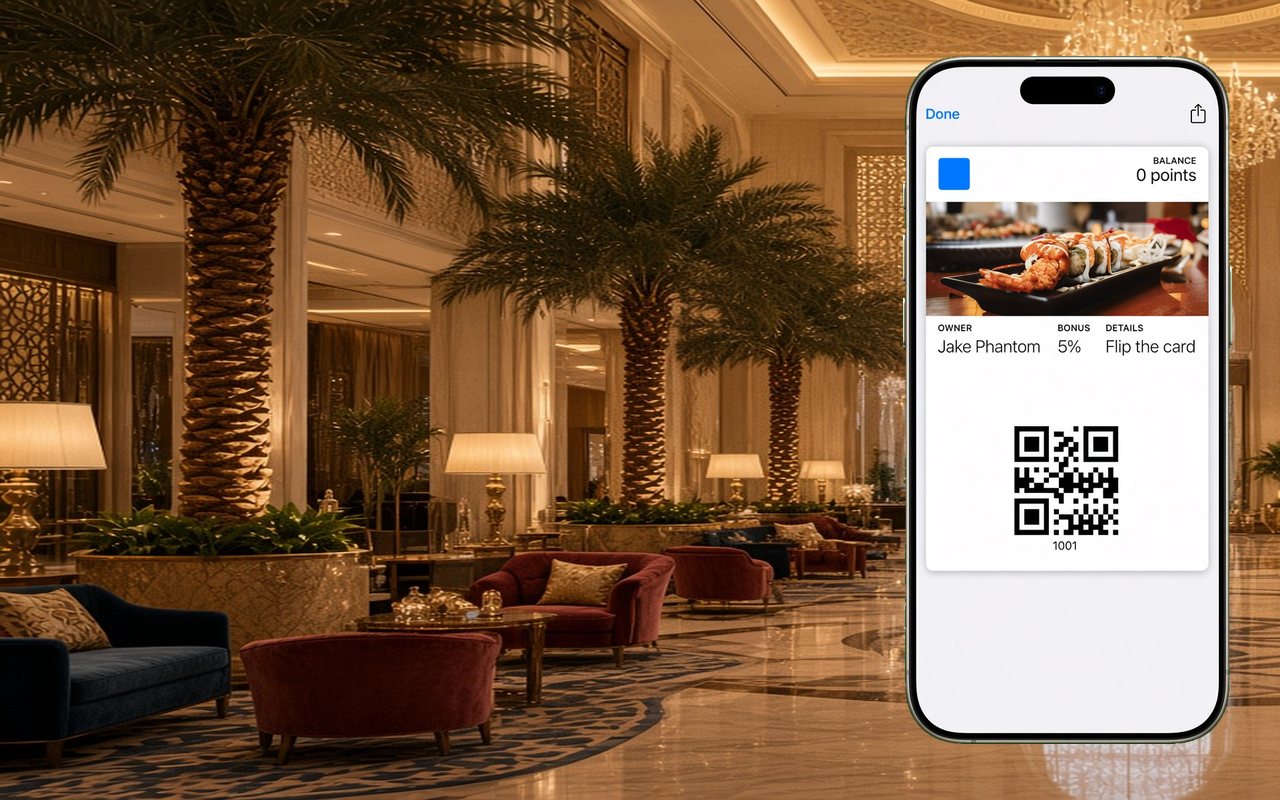 Wallet Passes for a boutique hotel