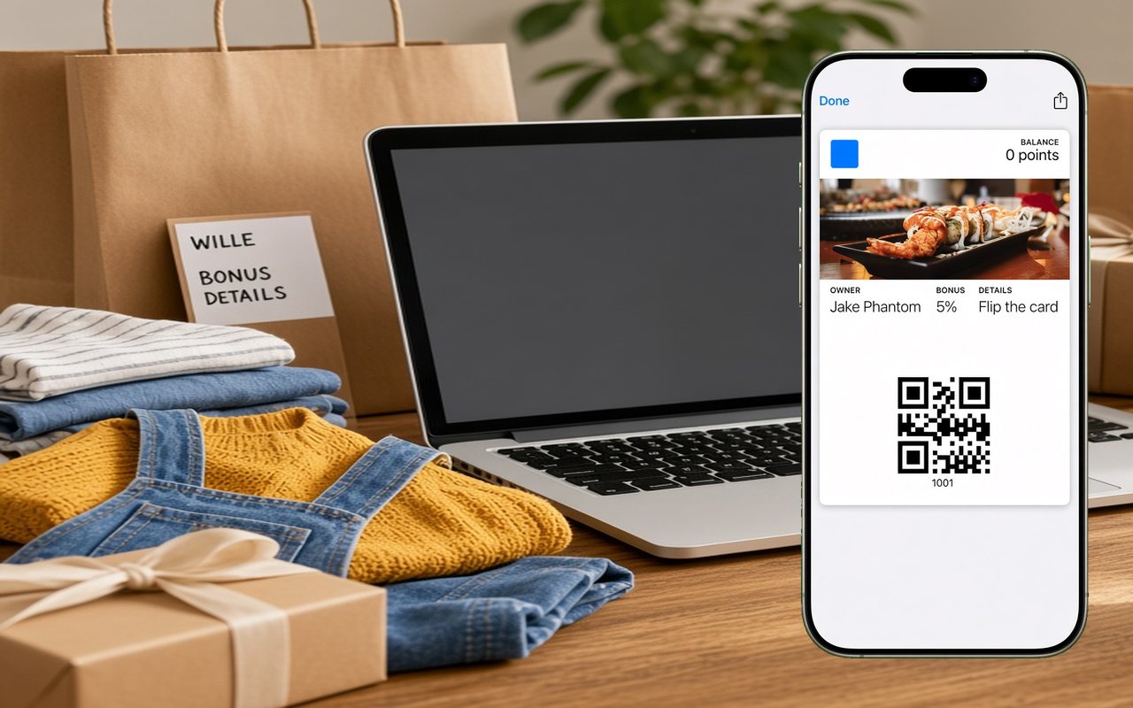 Wallet Passes for an online store