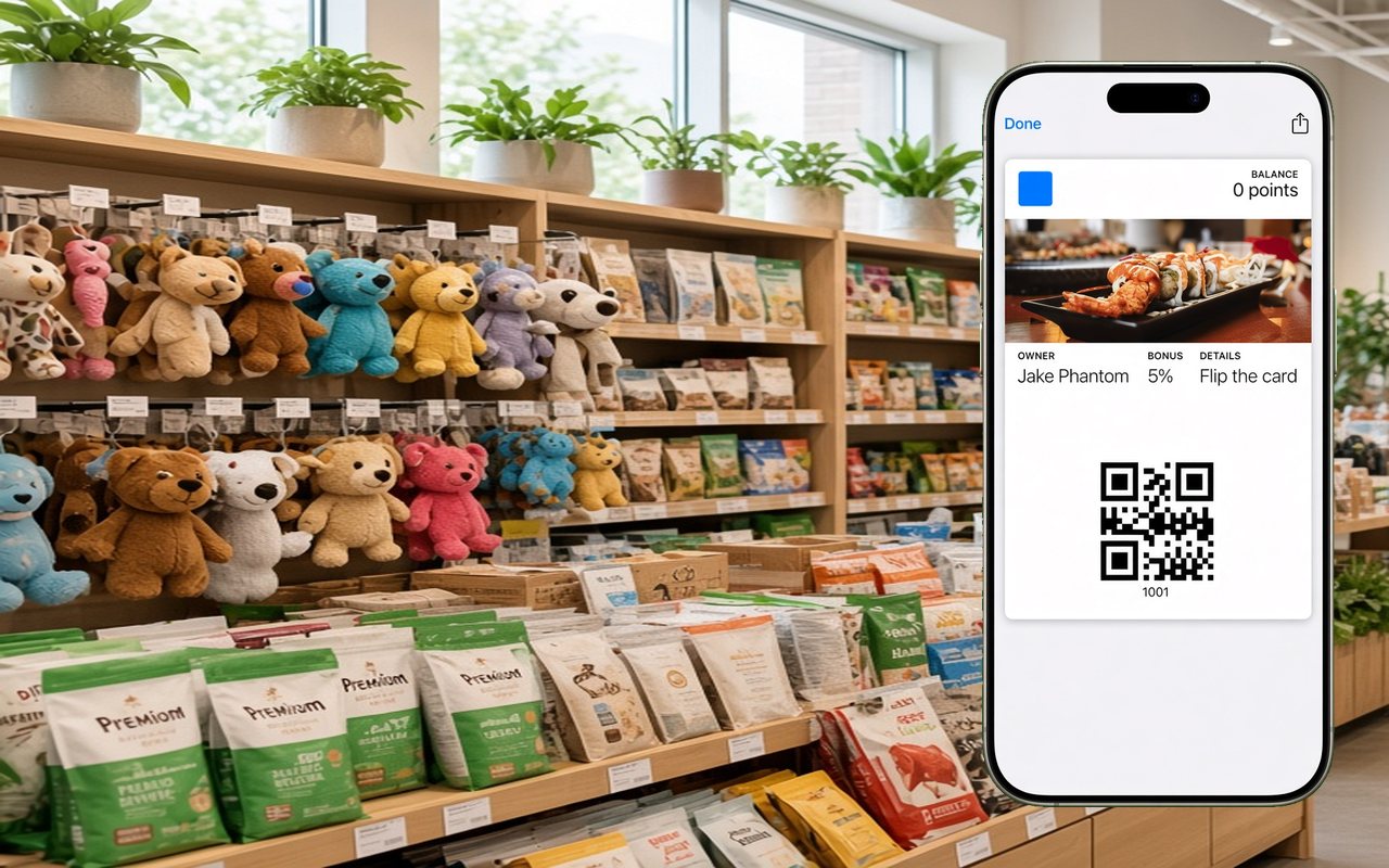 Wallet Passes for a pet store