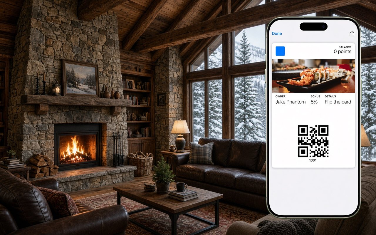 Wallet Passes for a ski club