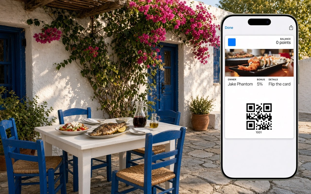 Wallet Passes for a taverna